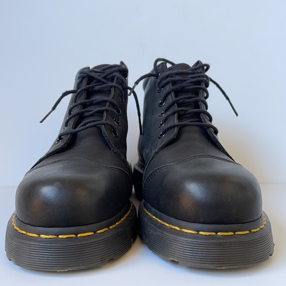 Dr. Martens Industrial Steel Toe Work Boots US W8 M7 A719 - Picture 3 of 11